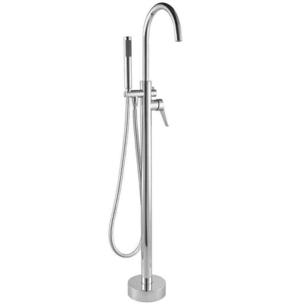 Golden Vantage Single-Handle Freestanding Floor Mount Bathtub Filler Faucet