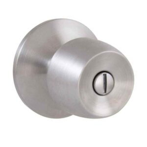 Defiant Brandywine Stainless Steel Bed/Bath Door Knob (2 Pack)