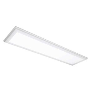 CE 1 ft. x 4 ft. 3800 Lumens Dimmable White LED Flat Panel Ceiling Flush w/5CCT