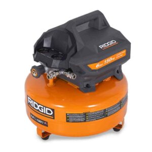 RIDGID RDGD 6 gal. 150 PSI Portable Electric Pancake Air Compressor