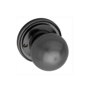 Copper Creek Ball Antique Nickle Dummy Door Knob (2 Pack)