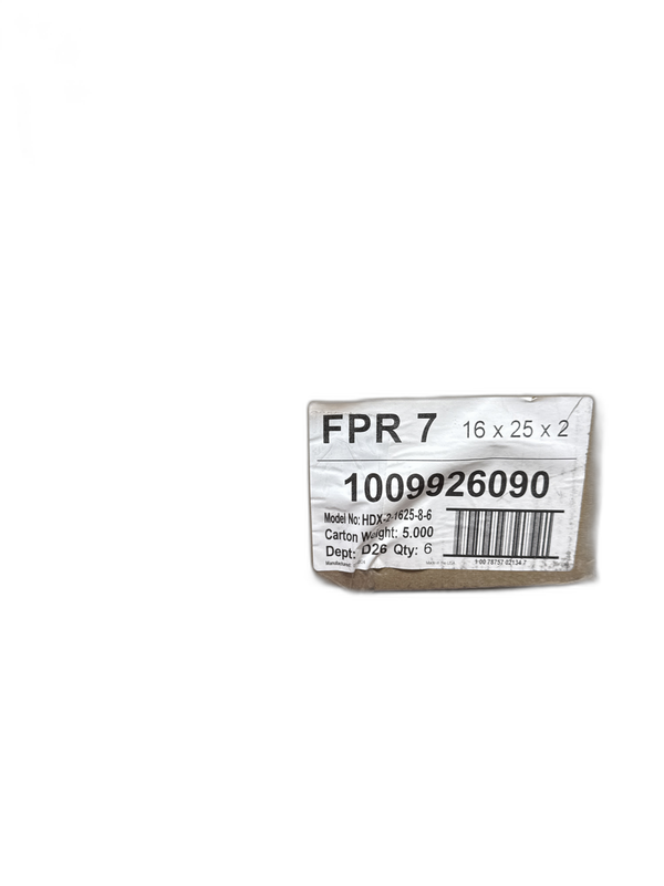 HDX 16 in. x 25 in. x 2 in. Contractor Pleated Air Filter FPR 7, MERV 8 (4 PACK) - Image 5