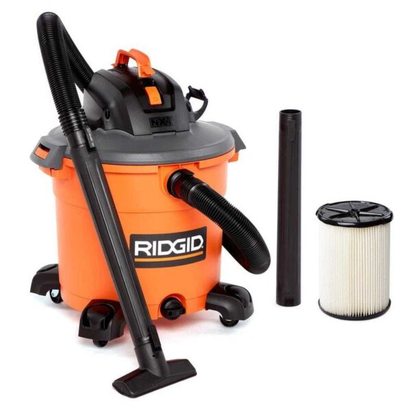RIDGID 16 Gal. 5.0 Peak HP NXT Shop Vacuum Wet Dry Vac w/General Debris Filter