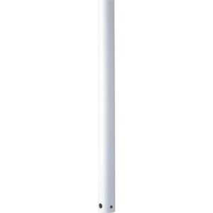 Progress Lighting AirPro 48 in. White Ceiling Fan Downrod