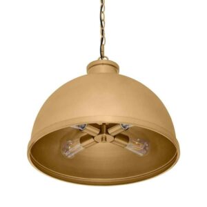 Hampton Bay Tallulah 4-Light Gold Pendant Hanging Light Kitchen Pendant Lighting