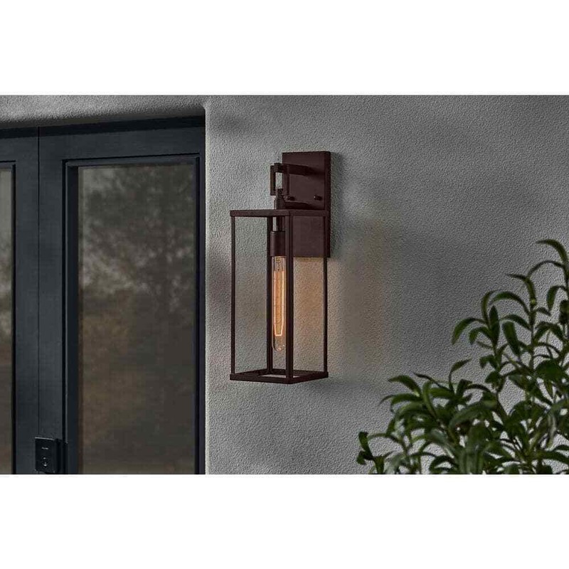 Hampton Bay Porter Hills 19 in. Dark Olde Bronze Hardwired No Bulb Included - Image 2