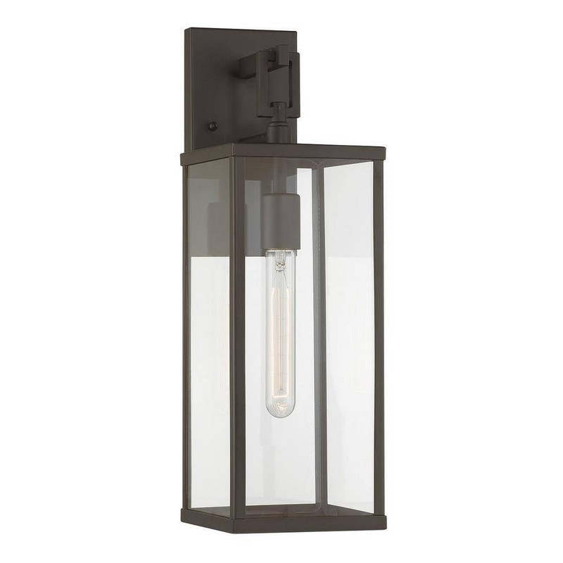 Hampton Bay Porter Hills 19 in. Dark Olde Bronze Hardwired No Bulb Included - Image 6
