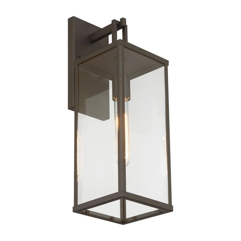 Hampton Bay Porter Hills 19 in. Dark Olde Bronze Hardwired No Bulb Included - Image 7