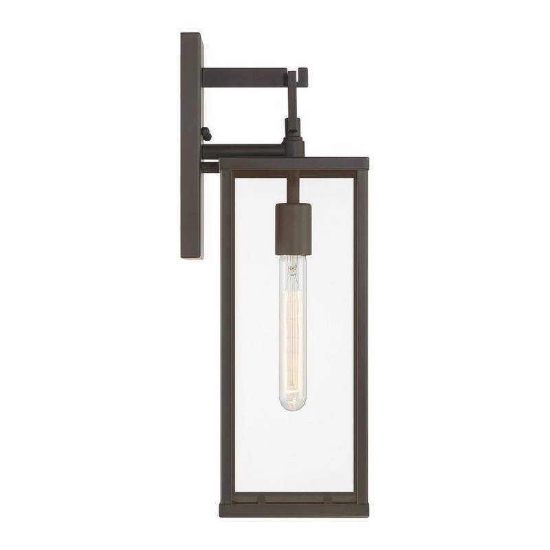 Hampton Bay Porter Hills 19 in. Dark Olde Bronze Hardwired No Bulb Included - Image 8