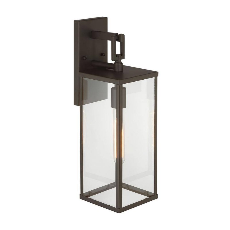 Hampton Bay Porter Hills 19 in. Dark Olde Bronze Hardwired No Bulb Included - Image 9