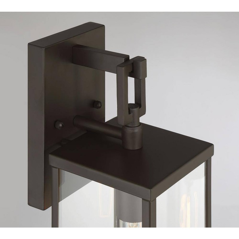 Hampton Bay Porter Hills 19 in. Dark Olde Bronze Hardwired No Bulb Included - Image 10