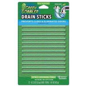 Green Gobbler Bio-Flow Drain Cleaning and Deodorizing Sticks (10-pack)