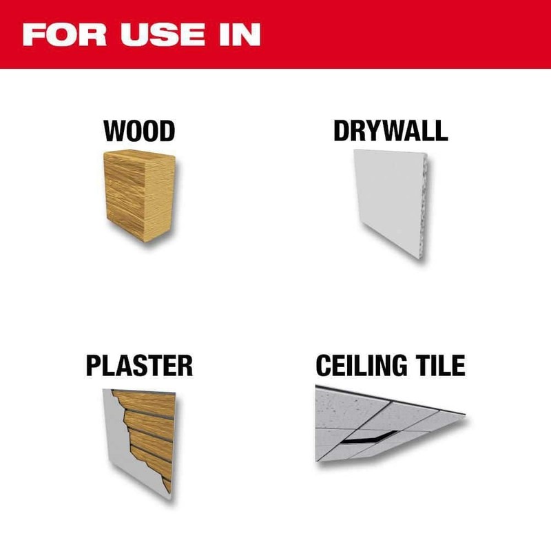 Milwaukee 4-3/8 in. Carbide Recessed Light Hole Saw with Pilot Bit - Image 2