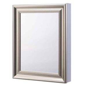 Glacier Bay 24 in. W x 30 in. H Rectangular Medicine Cabinet with Mirror