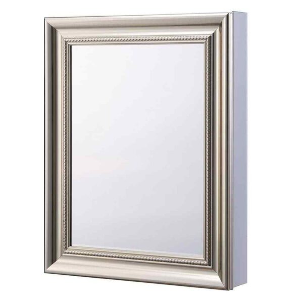 Glacier Bay 24 in. W x 30 in. H Rectangular Medicine Cabinet with Mirror