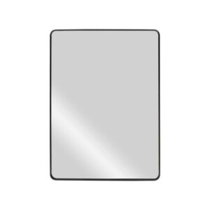 Home Decorators Collection Ryan 24 in. W x 33 in. H Rectangular, in Matte Black