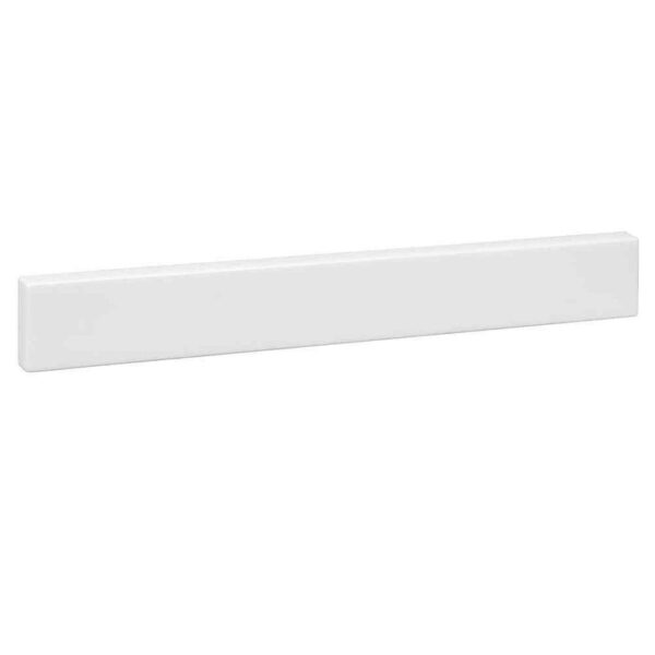 Unbranded 17.875 in. W Cultured Marble Vanity Sidesplash in White