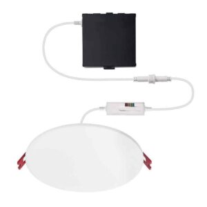 Commercial Electric Infiniedge Integrated LED 6 in Round Adj Color Temp Canless
