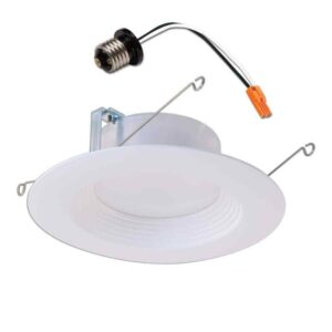 HALO 5 in. and 6 in. 2700K Integrated LED Recessed Ceiling Light Retrofit Trim