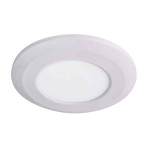 Armacost Lighting Wafer Thin LED Soft White Puck Light Gloss White (2700K)