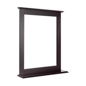Gymax 22.5 in. W x 27 in. H Rectangular Framed Wall-Mounted Bathroom Vanity