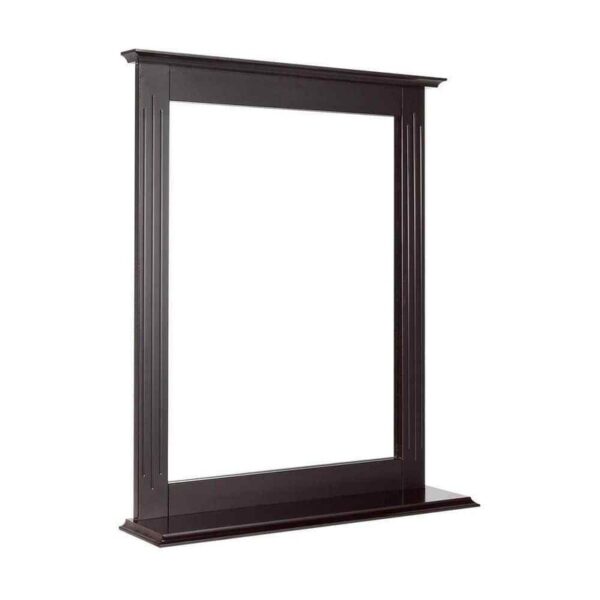 Gymax 22.5 in. W x 27 in. H Rectangular Framed Wall-Mounted Bathroom Vanity