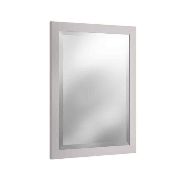 Alaterre Furniture 24 in. W x 30 in. H Framed Rectangular Beveled Edge Bathroom