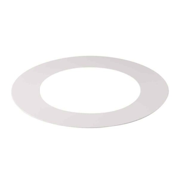 KICHLER Direct-to-Ceiling 5.5 in. to 8.4 in. White Universal Goof Ring 1-Pack)