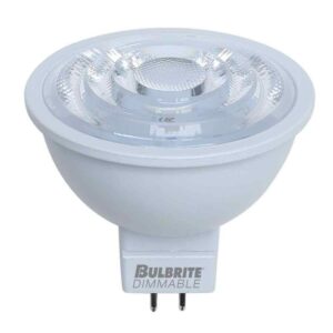 Bulbrite 50 Watt equivalent MR16 with Bi Pin Base GU5.3 Dimmable 2700K 3-Pack