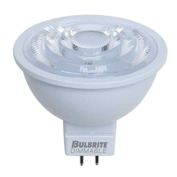 Bulbrite 50 Watt equivalent MR16 with Bi Pin Base GU5.3 Dimmable 2700K 3-Pack