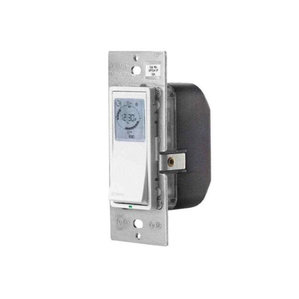 Leviton Decora 24-Hour Programmable Timer for 1800-Watt Incandescent/Halogen