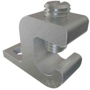 ILSCO Aluminum Layin Ground Lug,Dual Rated,Conductor Range 4-14,Tin Plated 4Pack