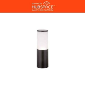 Hampton Bay Hartford Low Voltage Millennium Black LED Smart Outdoor Bollard Ligh