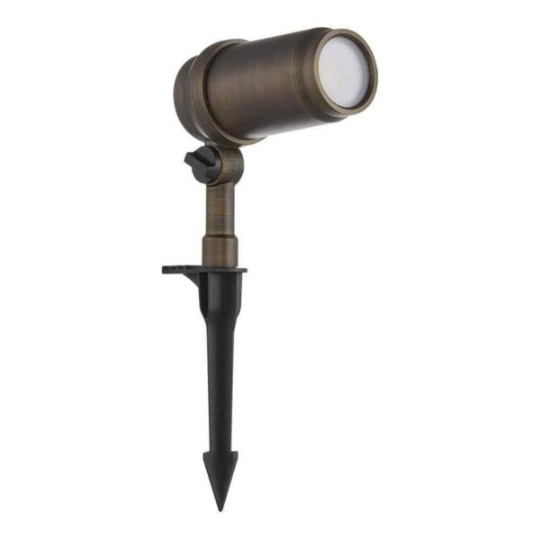 Hampton Bay 30-Watt Equivalent 400 Lumens Low Voltage Antique Brass Integrated