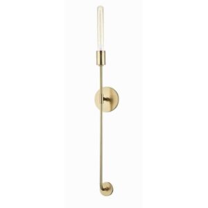 MITZI HUDSON VALLEY LIGHTING Dylan 1-Light Aged Brass Wall Sconce