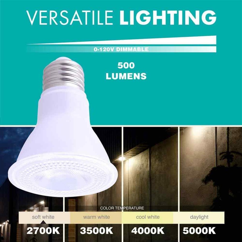 Simply Conserve 50-Watt Dimmable E26 LED Light Bulb,2700K Warm White Lamp, 50PK - Image 3