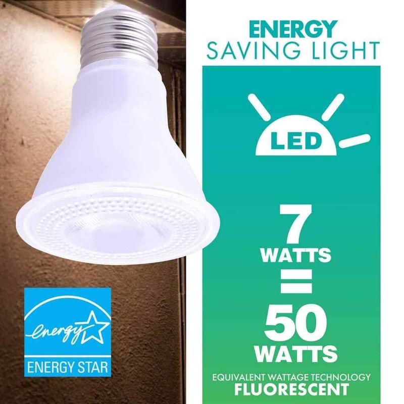Simply Conserve 50-Watt Dimmable E26 LED Light Bulb,2700K Warm White Lamp, 50PK - Image 4