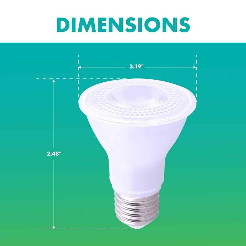 Simply Conserve 50-Watt Dimmable E26 LED Light Bulb,2700K Warm White Lamp, 50PK - Image 5