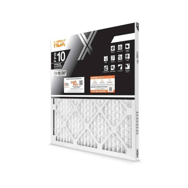 HDX 13 in. x 18 in. x 1 in. Premium Pleated Air Filter FPR 10, MERV 13 (3 PACK)