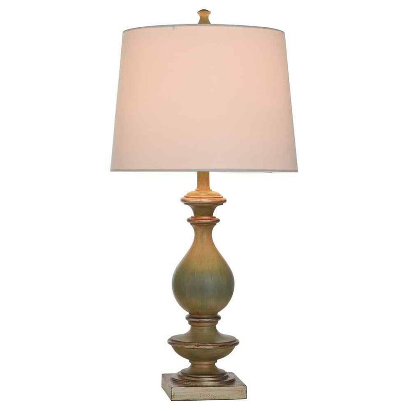 StyleCraft Rivers 30.5 in. Silver Gourd Task and Reading Table Lamp,Living Room - Image 2