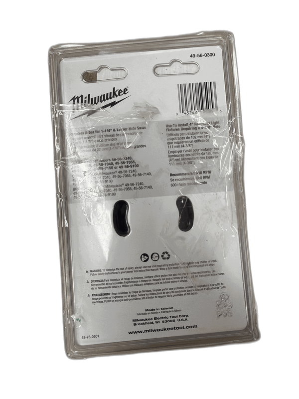 Milwaukee 4-3/8 in. Carbide Recessed Light Hole Saw with Pilot Bit - Image 8
