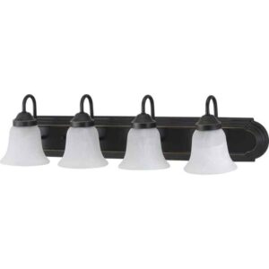 Progress Lighting Solvang 30 in. 4-Light Antique Bronze Vanity Light