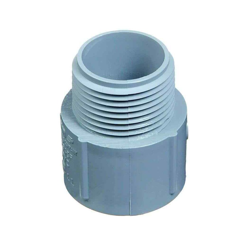 Carlon 1/2 in. PVC Male Adapter (15-Pack)