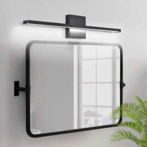 GoYeel 24.02 in. 1-Light Matte Black Modern/Contemporary LED Vanity Light Bar