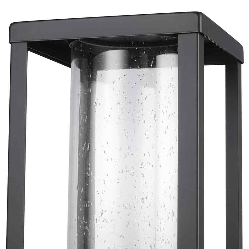 Globe Electric 1-Light Black Outdoor Weather Resistant Hardwired Post Light - Image 7