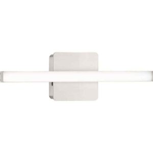 Progress Lighting Phase 4 16" Brushed Nickel LED Vanity Light 3CCT Modern Linear