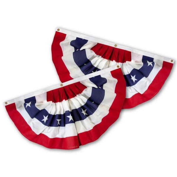 Unbranded 1-1/2 ft. x 3 ft. Mini Fans Bunting