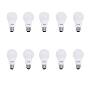 Feit Electric 60-Watt Equivalent A19 Non-Dimmable General Purpose E26 (10-Pack)