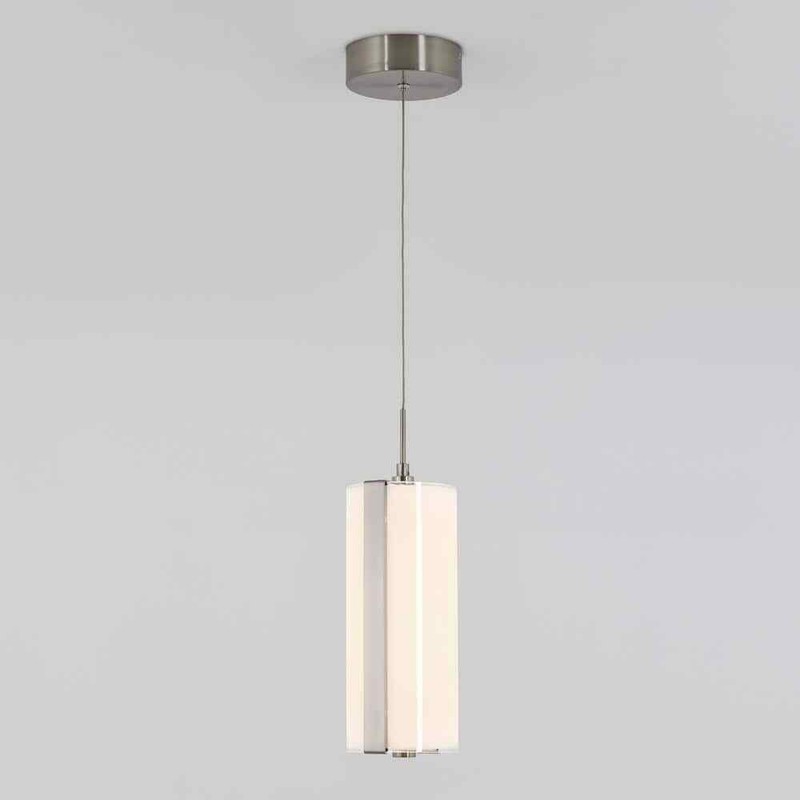 Artika Subway 12W Chrome LED Mini Pendant Light Modern Kitchen Island Fixture - Image 5