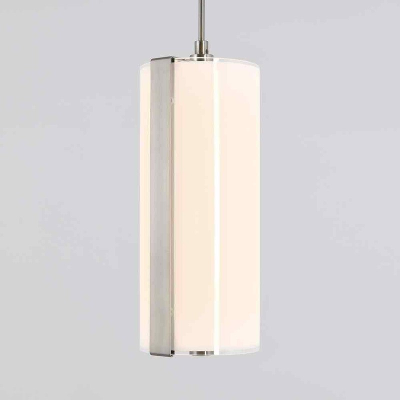 Artika Subway 12W Chrome LED Mini Pendant Light Modern Kitchen Island Fixture - Image 6